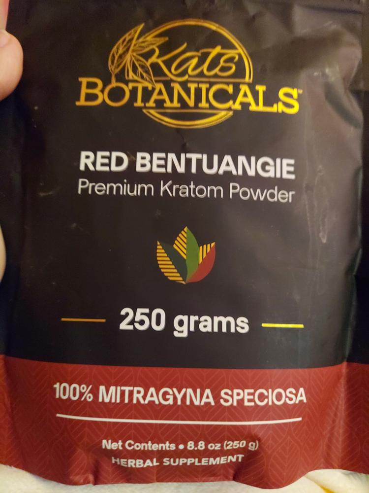Red Bentuangie Kratom Powder - Customer Photo From Margo