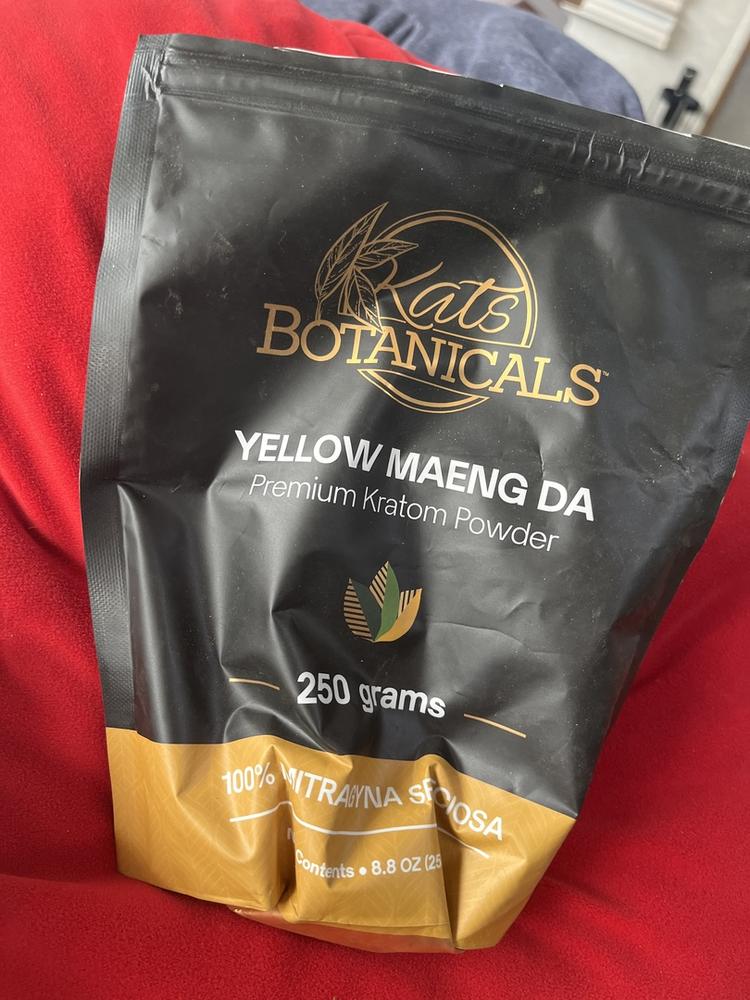 Yellow Maeng Da Kratom Powder - 500 Grams - Customer Photo From Tina S.