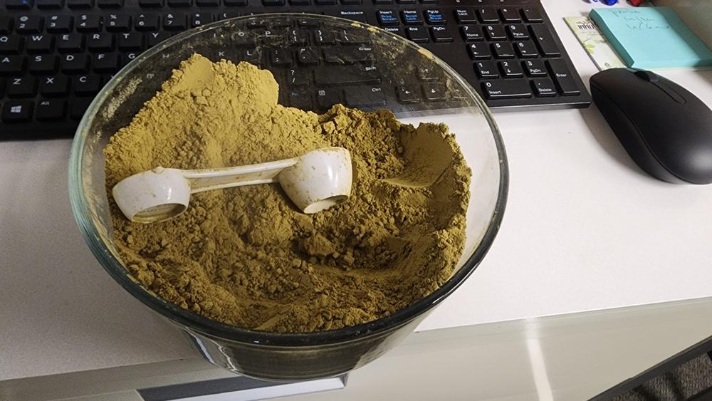 Plantation Maeng Da Kratom Powder - 500 Grams - Customer Photo From Thomas Bea