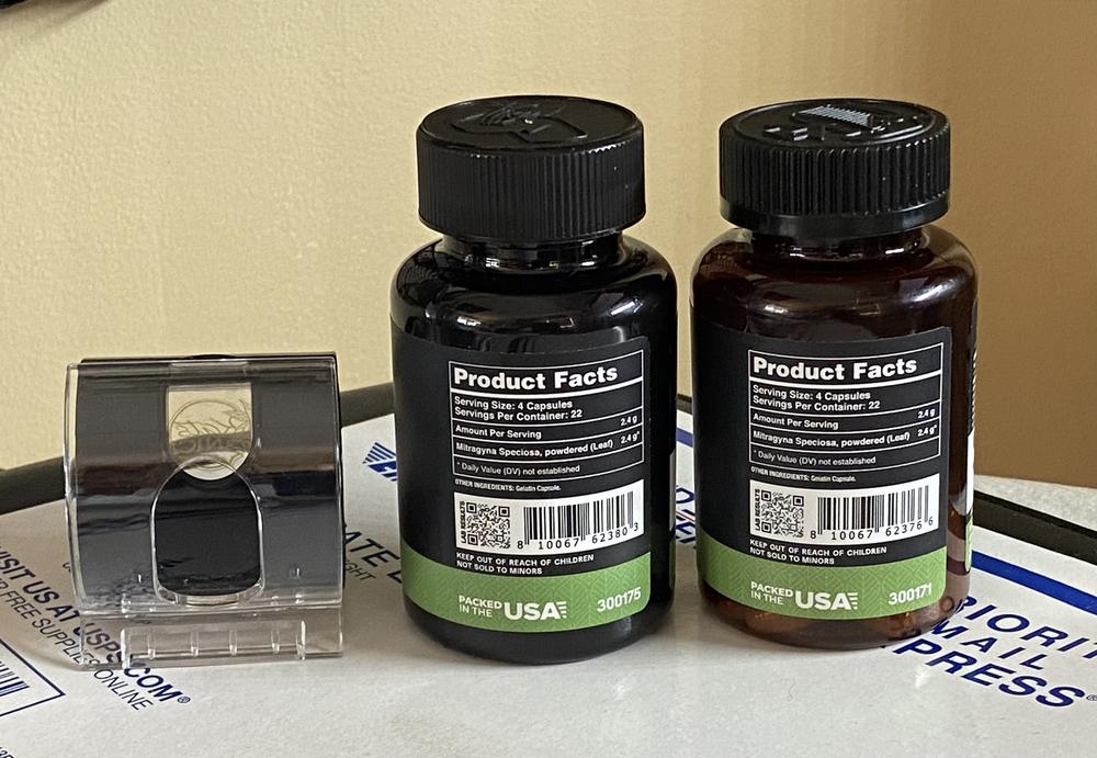 White Bali Kratom Capsules - 90 Count (54 grams) - Customer Photo From Farbod H.