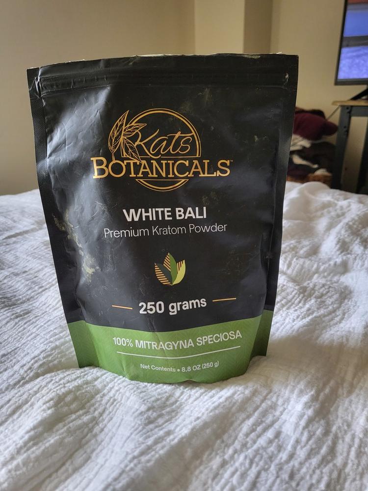 White Bali Kratom Powder - 250 Grams - Customer Photo From Tashonti M.