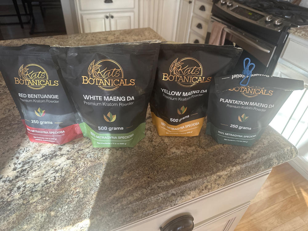 White Maeng Da Kratom Powder - 500 Grams - Customer Photo From Daniel Criswell