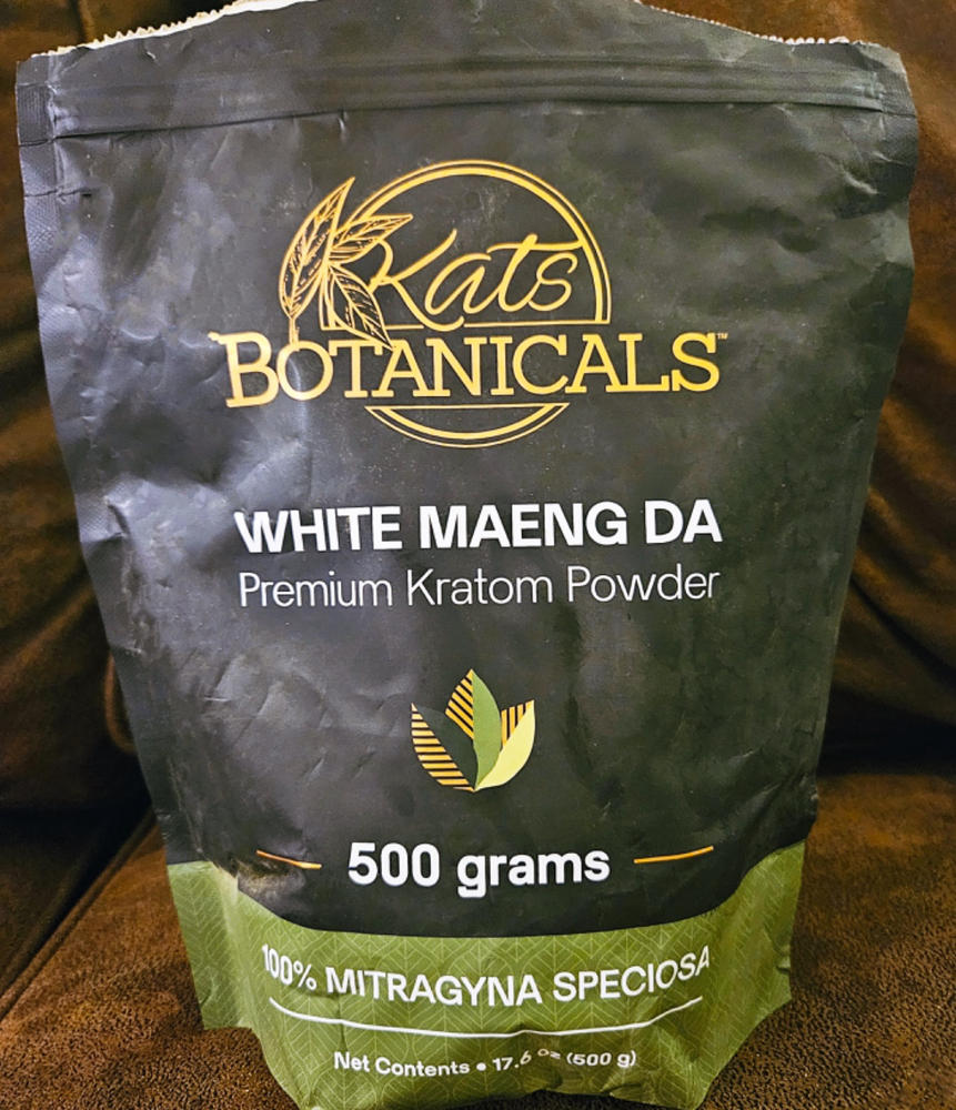 White Maeng Da Kratom Powder - 500 Grams - Customer Photo From Emily Bowers