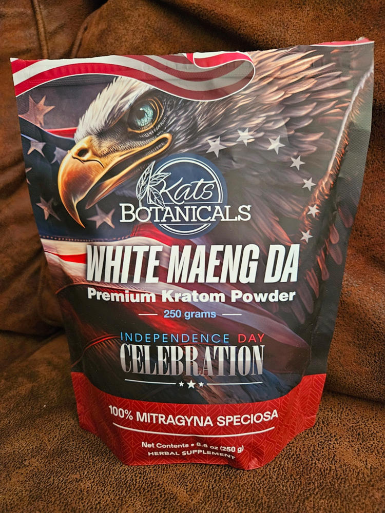 White Maeng Da Kratom Powder - 500 Grams - Customer Photo From Emily Bowers