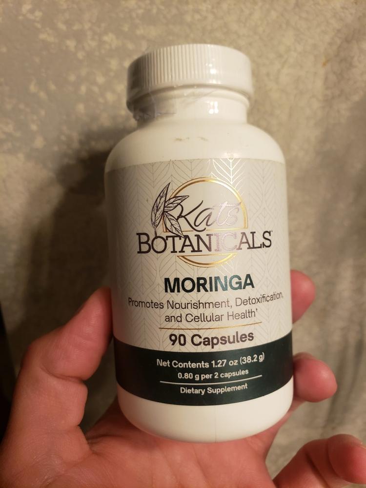 Moringa Powder - 90 Count (54 grams) - Customer Photo From Kandi F.