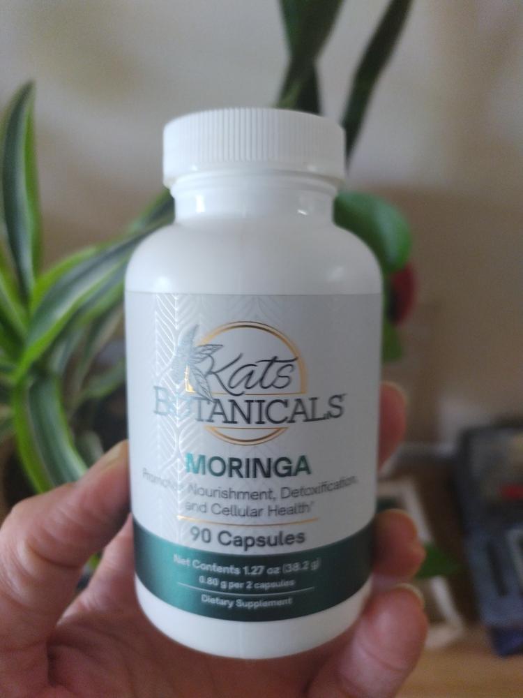 Moringa Powder - 90 Count (54 grams) - Customer Photo From Sarah A.