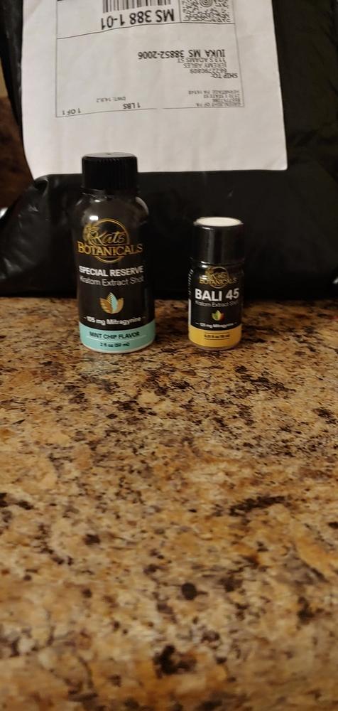 Bali 45 Liquid Kratom Shot - Customer Photo From Richard A.