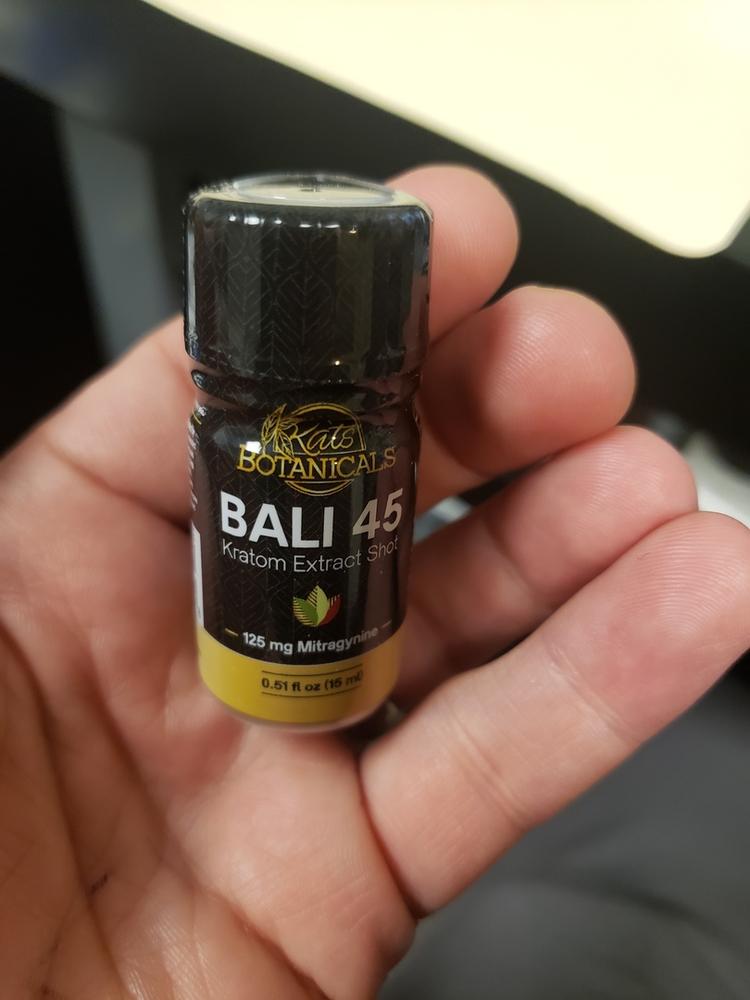 Bali 45 Liquid Kratom Shot - Customer Photo From Thomas B.