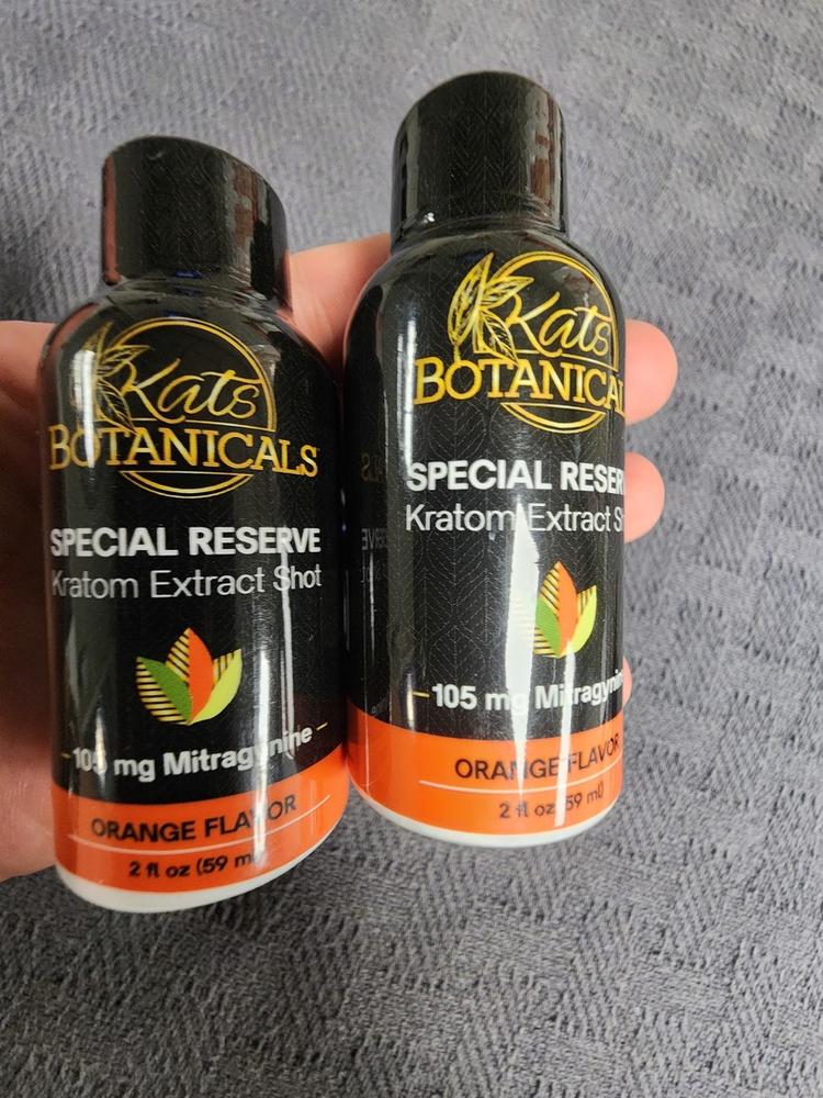 Orange Liquid Kratom Shot - Customer Photo From Thomas B.