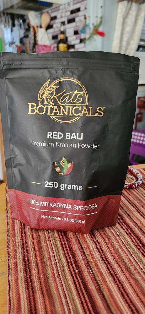 Red Bali Kratom Powder - 250 Grams - Customer Photo From Holly McMillon