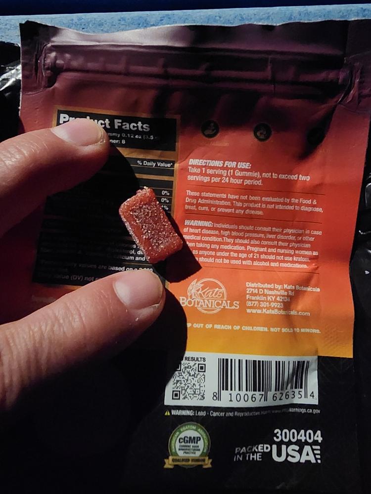 Green Apple Kratom Gummies - Customer Photo From Thomas B.