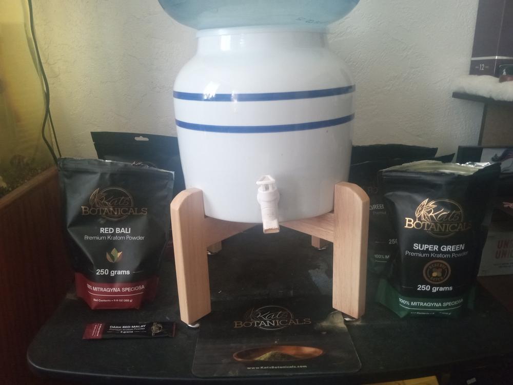 Green Bali Kratom Powder - 500 Grams - Customer Photo From Brett H.