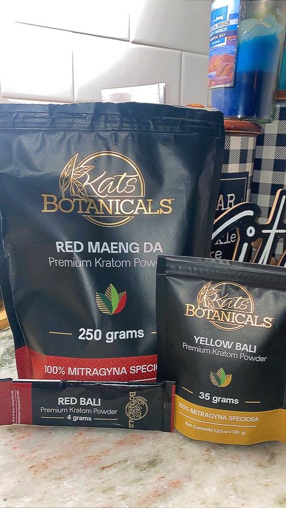 Rogue Elephant Enhanced Red Vein Kratom - 127.5 Grams Powder - Customer Photo From Brett O.