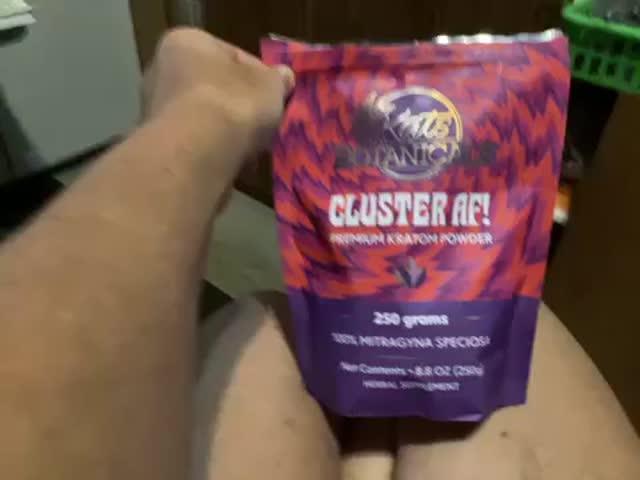 Cluster AF! Trainwreck Kratom Powder - Customer Photo From Audra Noblet