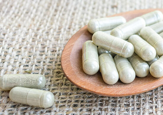 Kratom capsules