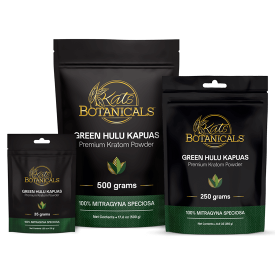 Green Hulu Kapuas Kratom Powder