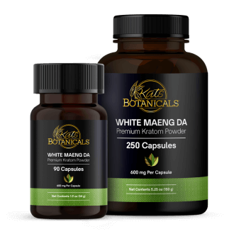 White Maeng Da Kratom Capsules