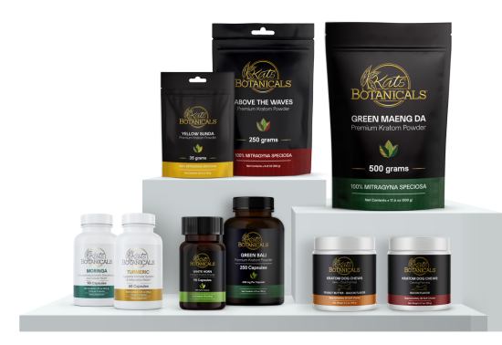 Kats Kratom powder and capsules