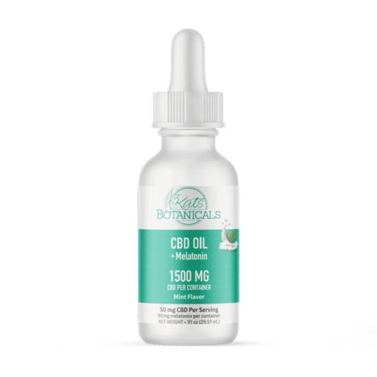 CBD Oil Melatonin Tincture 1500mg