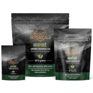 Green Maeng Da Kratom Powder & Capsules
