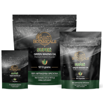 Green Maeng Da Kratom Powder & Capsules
