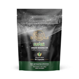 Super Green Maeng Da Kratom Capsules