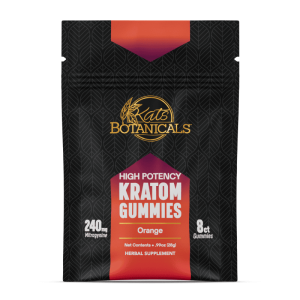 Orange Punch Kratom Extract Gummies