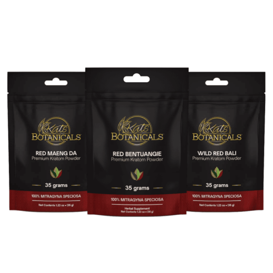 Post Workout Bundle - Red Maeng da, Red Bentuangie, Wild Red Bali
