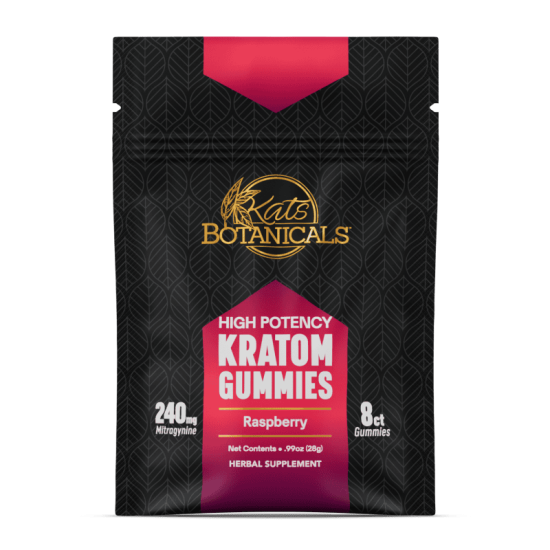 Raspberry Punch Kratom Extract Gummies