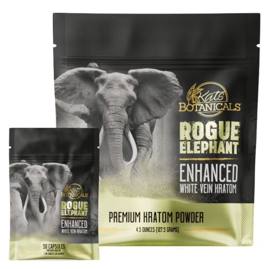 Rogue Elephant White Vein Enhanced Kratom