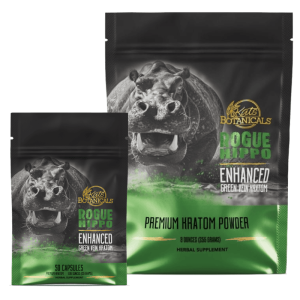 Rogue Hippo Green Vein Enhanced Kratom