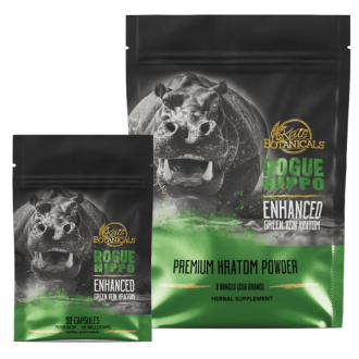 Rogue Hippo Green Vein Enhanced Kratom