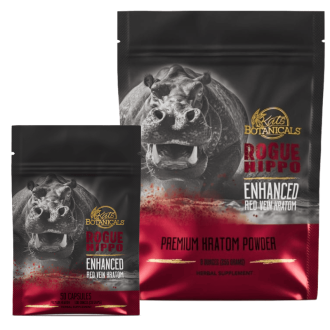 Rogue Hippo Red Vein Enhanced Kratom