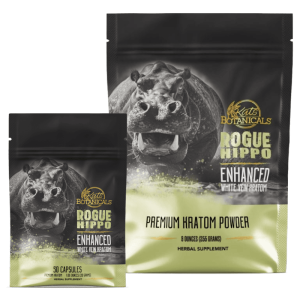 Rogue Hippo White Vein Enhanced Kratom