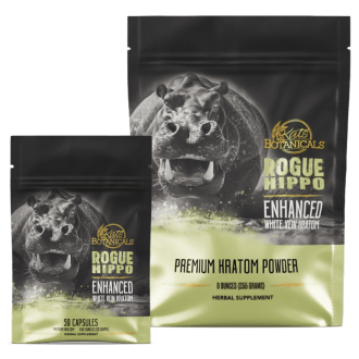 Rogue Hippo White Vein Enhanced Kratom